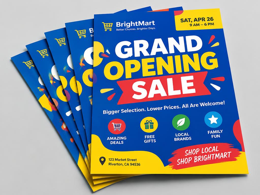 Grand Opening Flyer