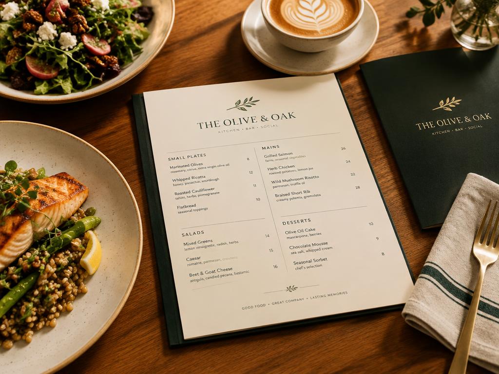 Restaurant Menu
